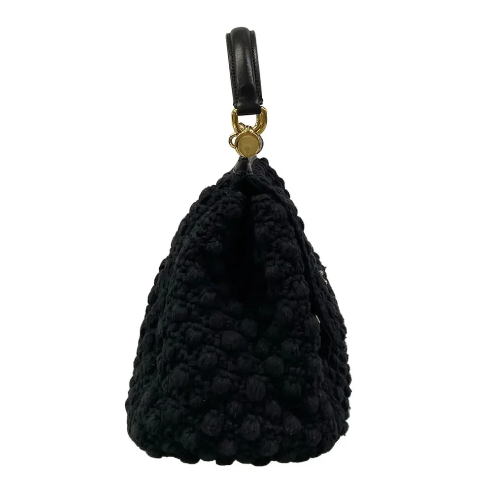 Dolce & Gabbana DOLCE&GABBANA Sicily Handbag Cotton Leather